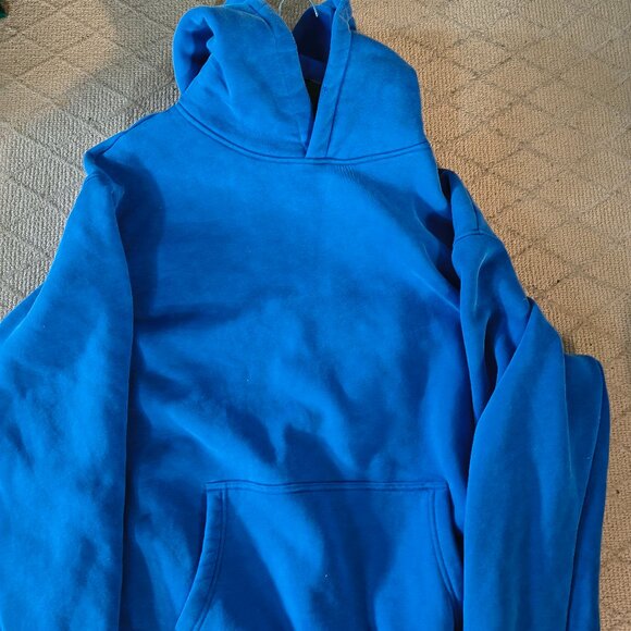 Tiktok famous oversized hoodie in blue - Picture 1 of 2